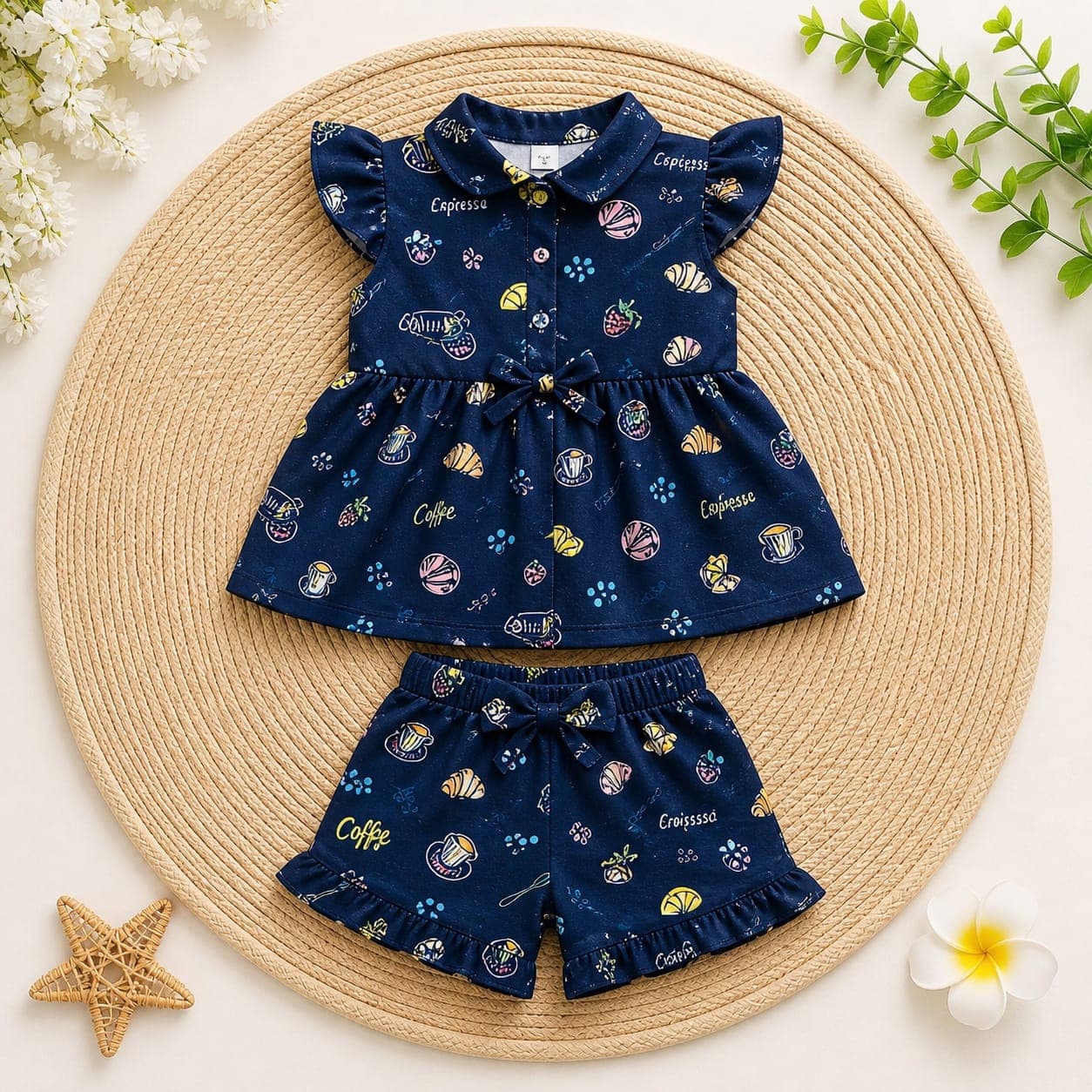 1 Single Girls Frock Set
