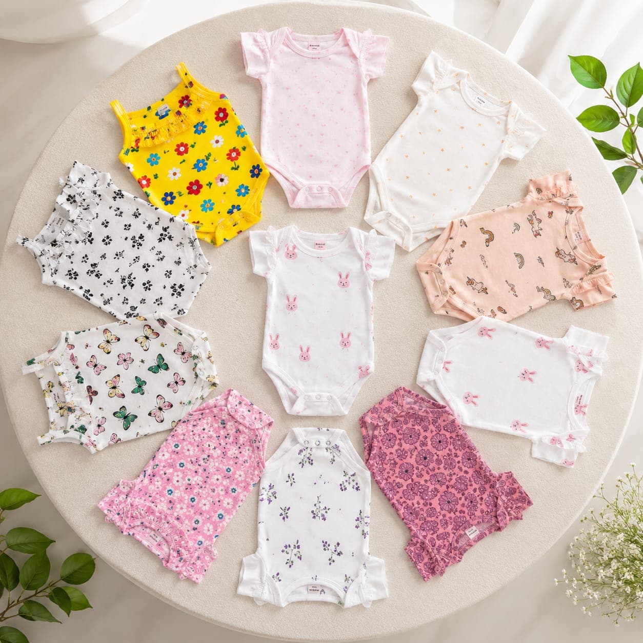 ১০ পিস Short Sleeve Baby Keeper Combo, কালার চুজ করার অপশন নেই, ছেলে বাবু না মেয়ে বাবু সিলেক্ট করে দিন প্রতি কালারের এক পিস করে দশ পিসের সেট মিলিয়ে দিব ইনশাল্লাহ৷
